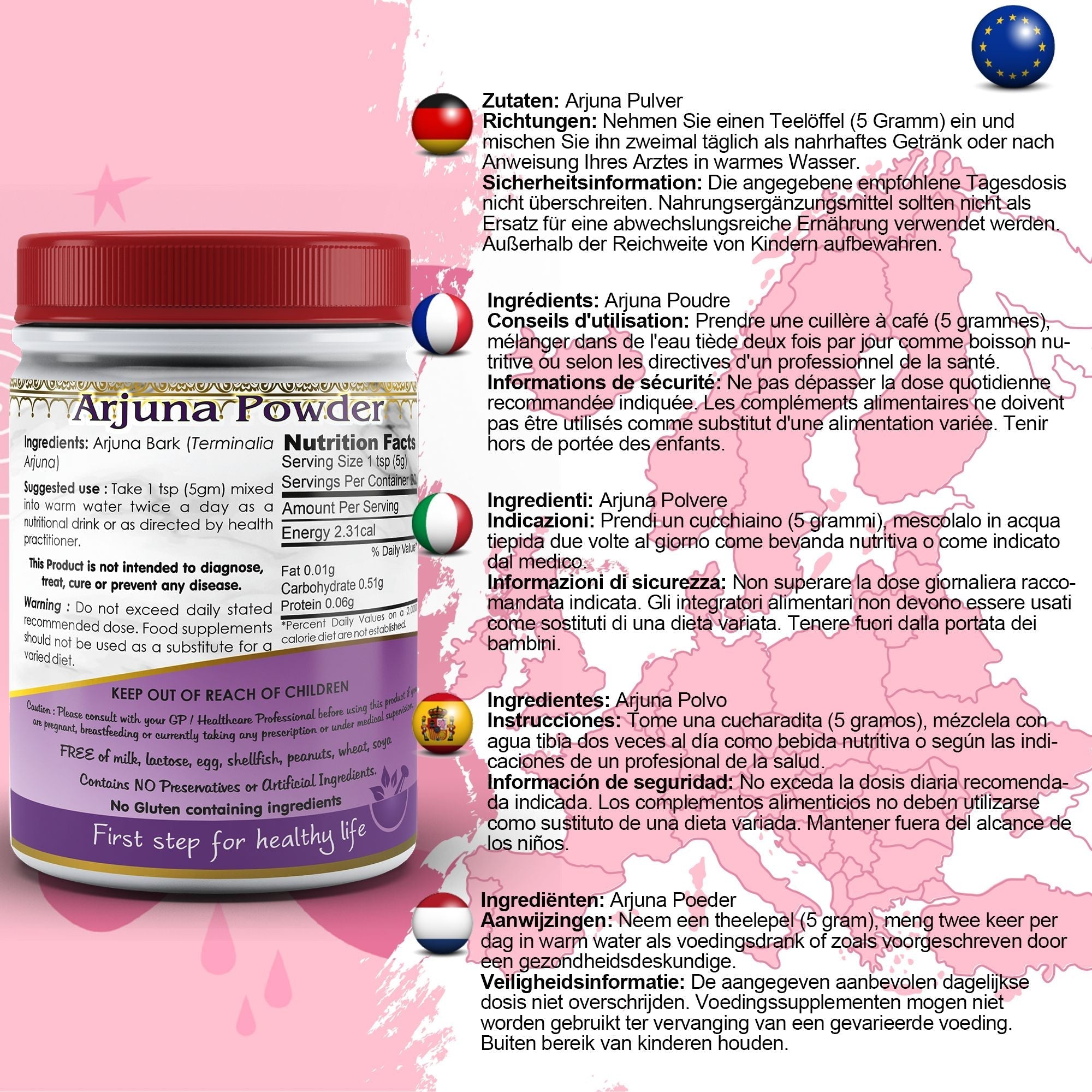 Aushadh Arjuna Powder 100 gram - Heart Health Support-1