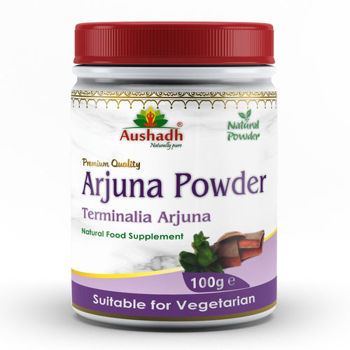 Aushadh Arjuna Powder 100 gram - Heart Health Support-0
