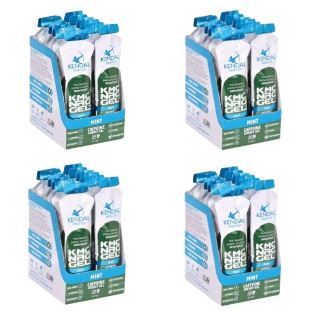 KMC NRG GEL+ Mint Caffeine Flavour Bundle L (48x70g Gels)