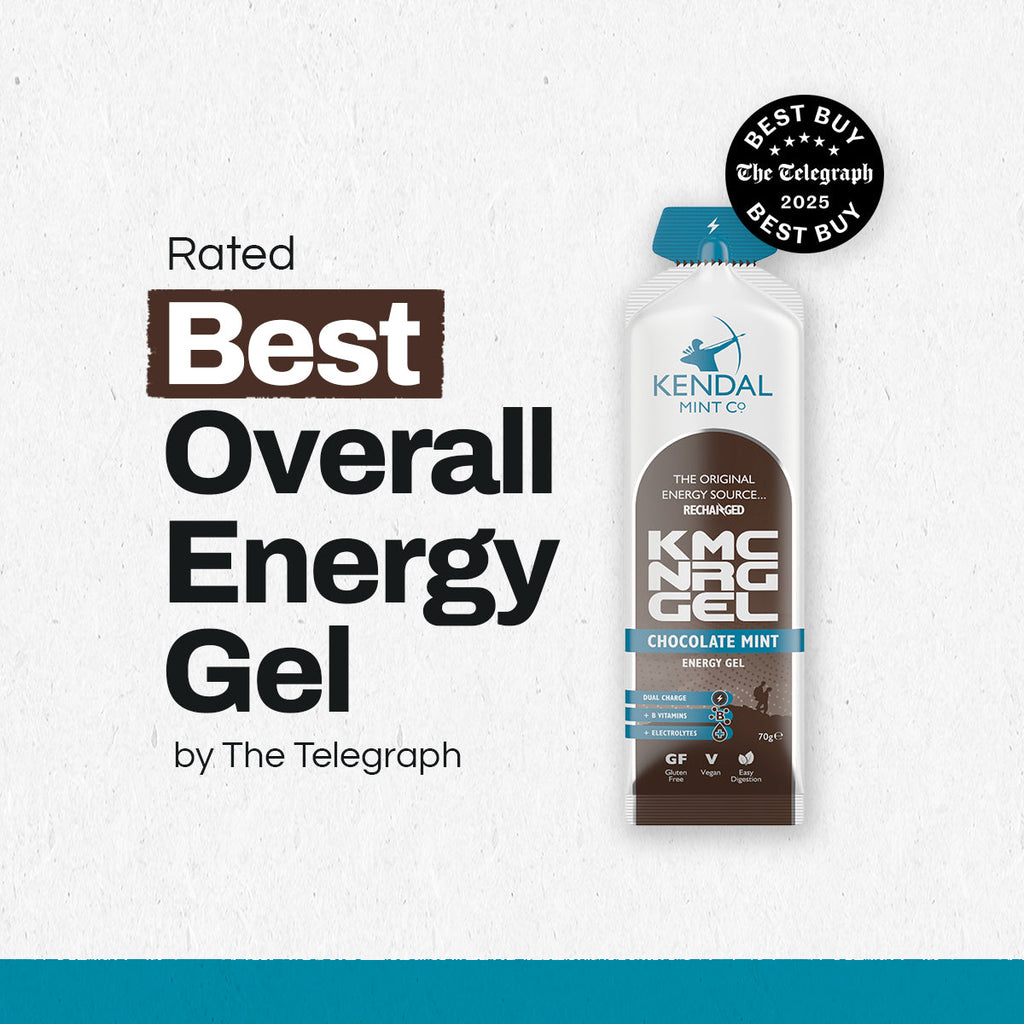 KMC NRG GEL Chocolate Mint Flavour Bundle L (48x70g Gels)
