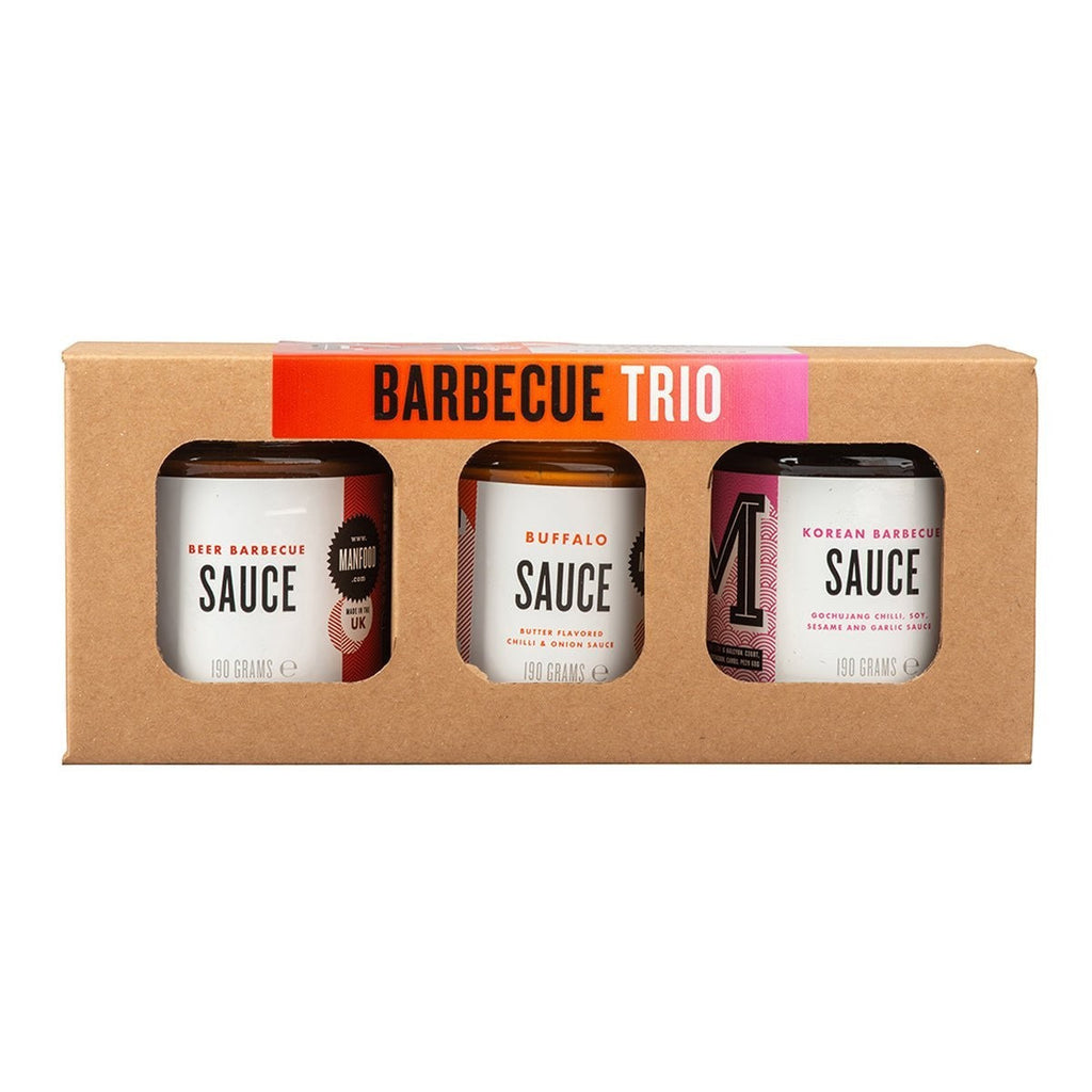 Manfood Barbecue Sauce Trio Gift Set-0