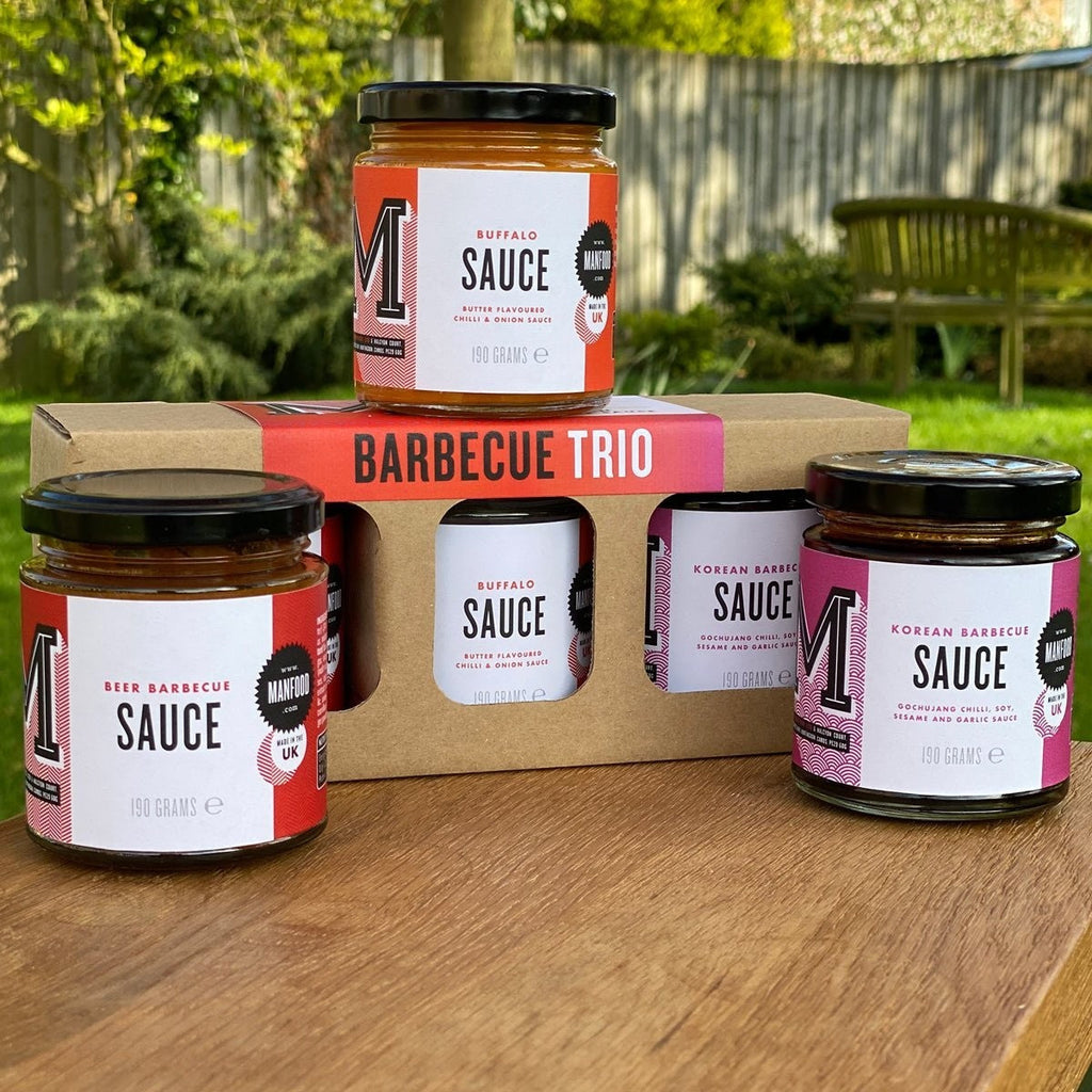 Manfood Barbecue Sauce Trio Gift Set-1